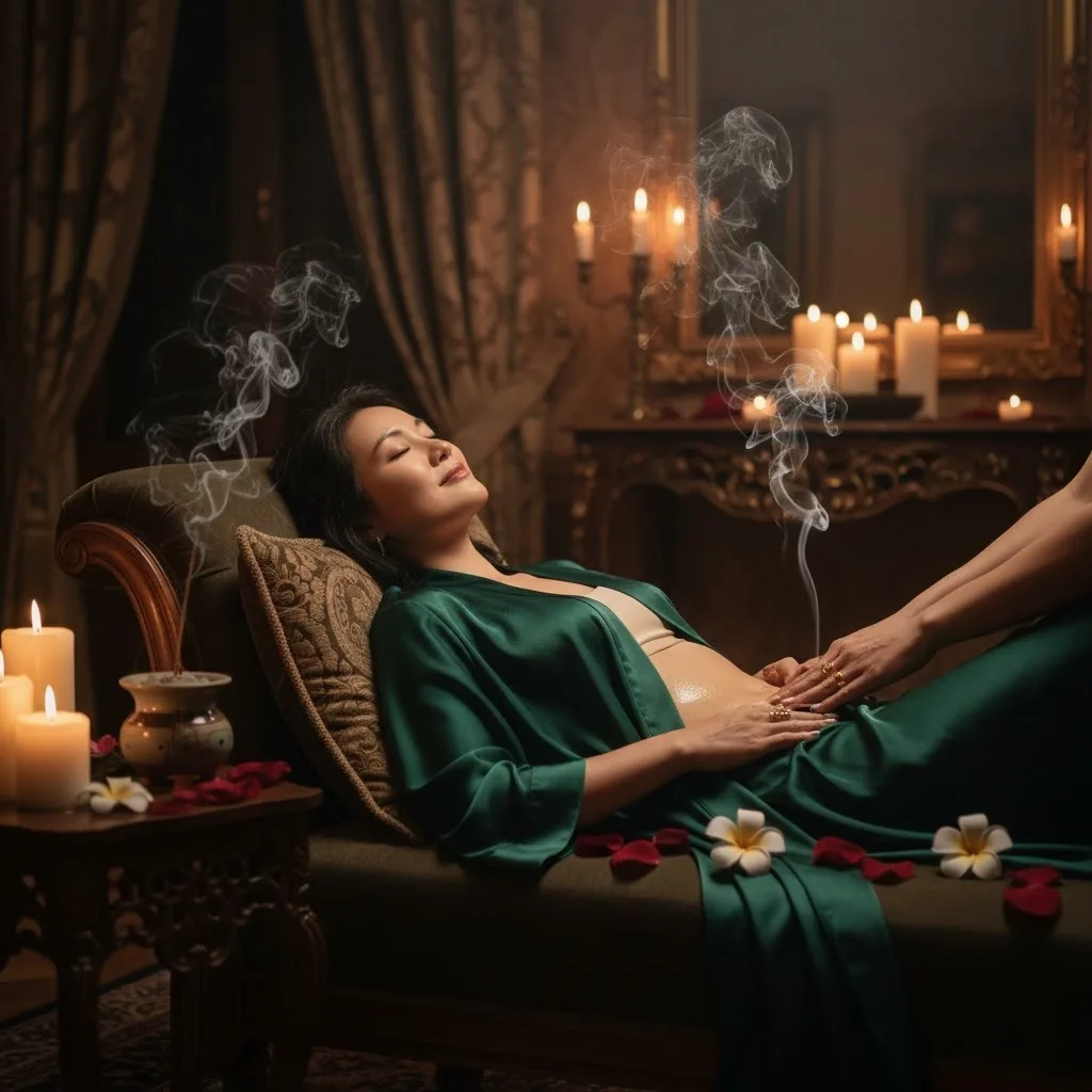 暖光中的休息片刻